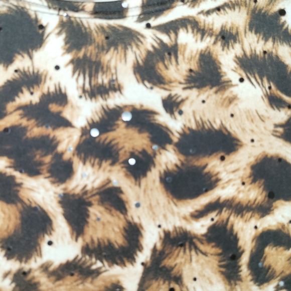 XL Stretchy leopard tunic - Picture 5 of 5